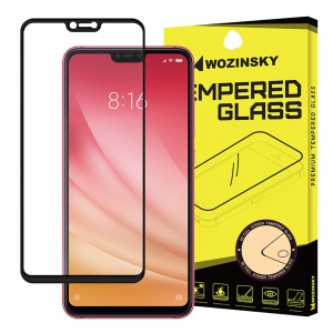 Tempered Glass Wozinsky Full Glue 9H Προστασία οθόνης για Xiaomi Redmi Note 6 Pro - Μαύρο