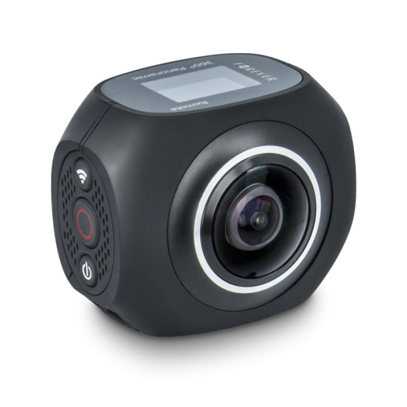 Action Camera Forever SC-500 4K 360 Μοιρών - Μαύρο Action Camera Forever SC-500 4K 360 Μοιρών - Μαύρο
