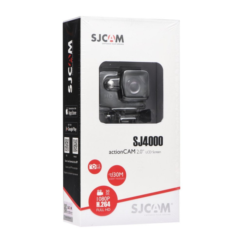Action Camera SJCAM SJ4000 1080p - Μαύρο Action Camera SJCAM SJ4000 1080p - Μαύρο