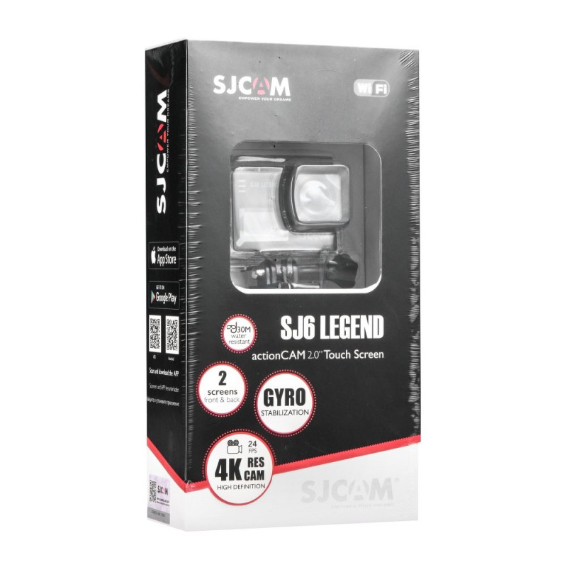 Action Camera SJCAM SJ6 Legend WiFi 4K - Μαύρο Action Camera SJCAM SJ6 Legend WiFi 4K - Μαύρο