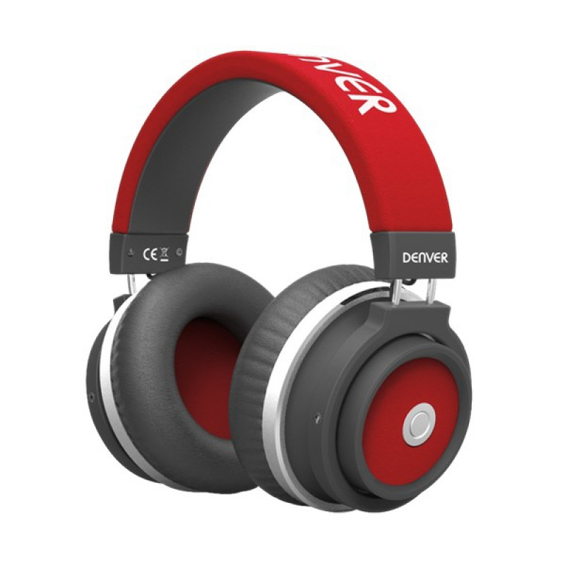 Ακουστικά Bluetooth Denver Electronics BTH-250 - Κόκκινο Ακουστικά Bluetooth Denver Electronics BTH-250 - Κόκκινο
