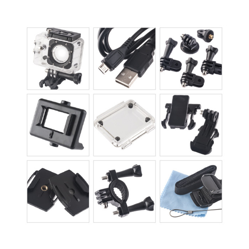 Action Camera Forever SC-200 - Μαύρο Action Camera Forever SC-200 - Μαύρο