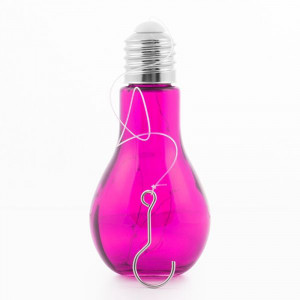 Λάμπα LED με Λαμπτήρα Retro - Ροζ