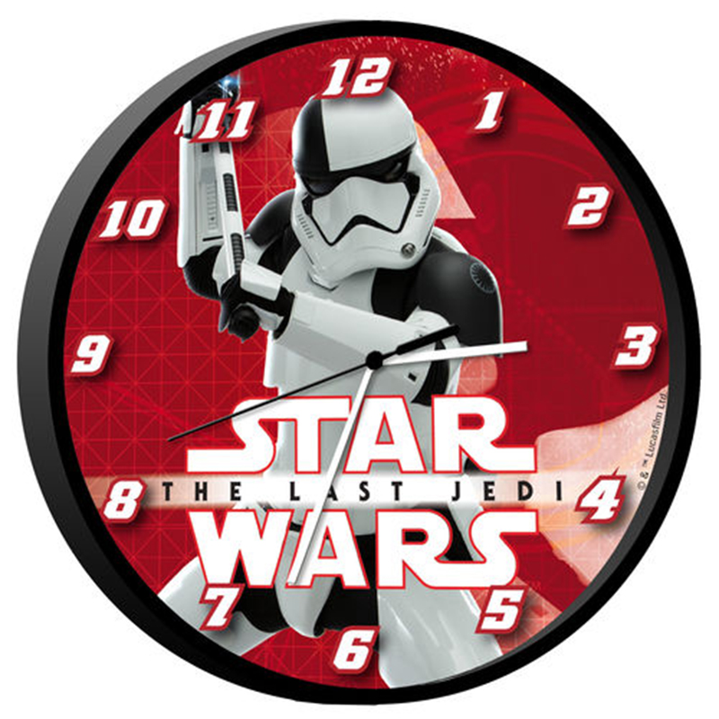 Ρολόι Τοίχου Star Wars The Last Jedi Stormtrooper Ρολόι Τοίχου Star Wars The Last Jedi Stormtrooper