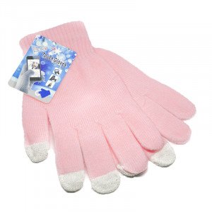 Γάντια για Οθόνη Αφής Touch - Ροζ