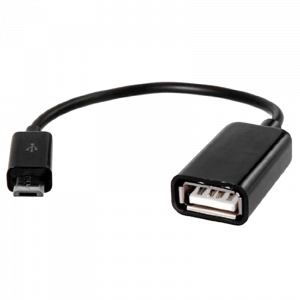 Αντάπτορας OEM OTG MicroUSB - Μαύρο