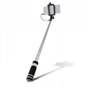 Selfie Stick Setty με Καλώδιο - Μαύρο