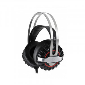 Gaming Ακουστικά Rebeltec Typhoon - Μαύρο / Ασημί