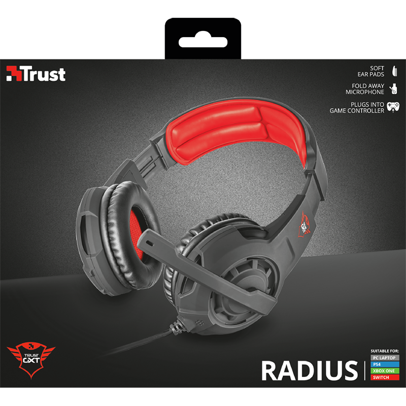 Gaming Ακουστικά Trust GXT 310 Radius - Μαύρο