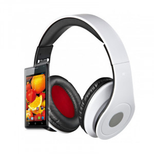 Headphones Rebeltec Audiofeel2 - Άσπρο