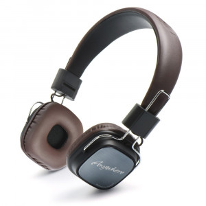 Headphones Remax RM-100H - Μαύρο / Καφέ