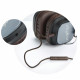 Headphones Remax RM-100H - Μαύρο / Καφέ Headphones Remax RM-100H - Μαύρο / Καφέ