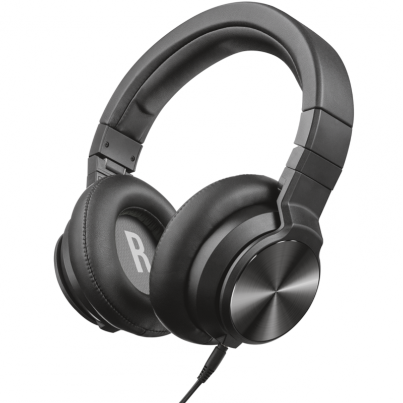 Headphones Trust DJ-500PRO - Μαύρο Headphones Trust DJ-500PRO - Μαύρο