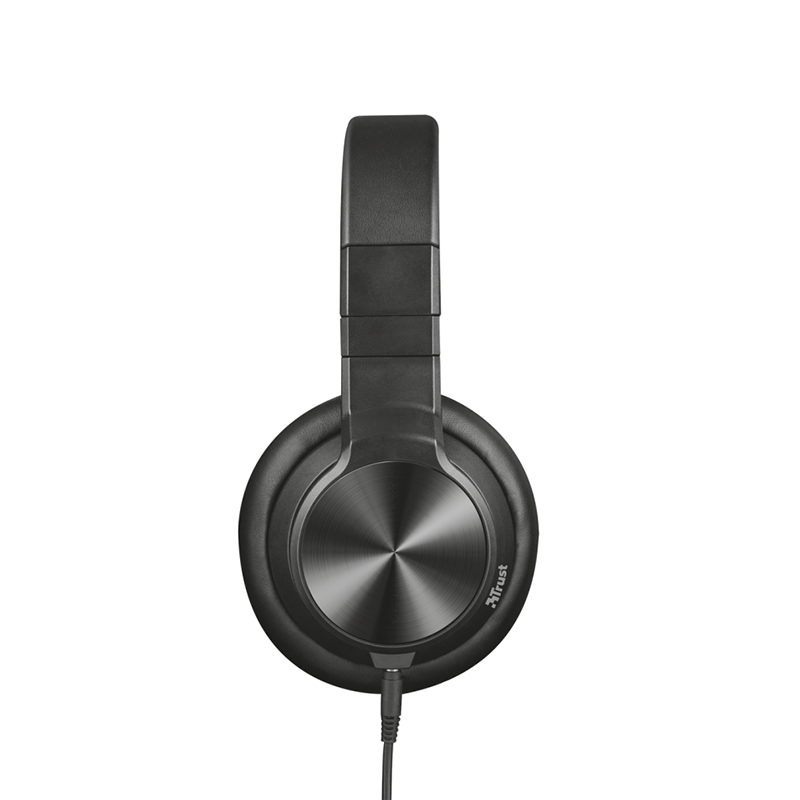 Headphones Trust DJ-500PRO - Μαύρο Headphones Trust DJ-500PRO - Μαύρο