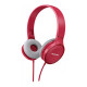 Headphones Panasonic RP-HF100E-P - Κόκκινο Headphones Panasonic RP-HF100E-P - Κόκκινο