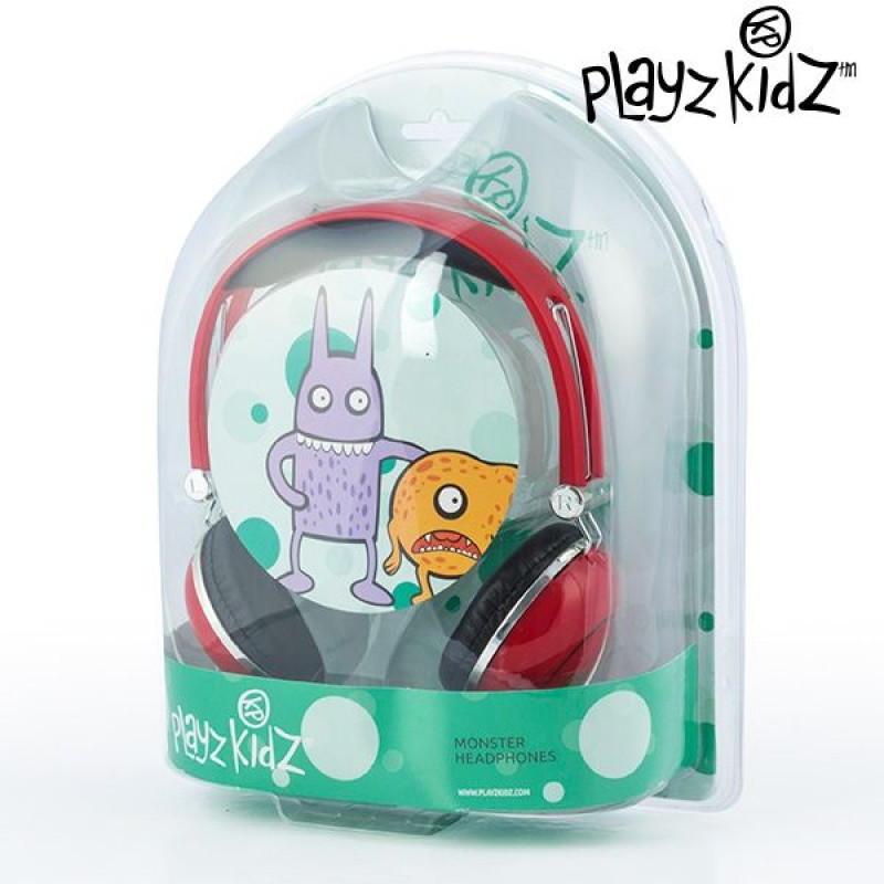 Ακουστικά με σχέδιο Τερατάκια Playz Kidz Ακουστικά με σχέδιο Τερατάκια Playz Kidz