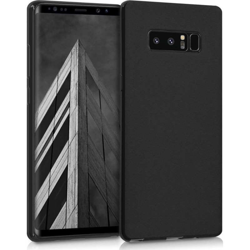 Θήκη Σιλικόνης Back Cover για Samsung Note 8 - Μαύρο
