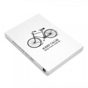 Σημειωματάριο MakeNotes Bike A6 160 φύλλα - Άσπρο