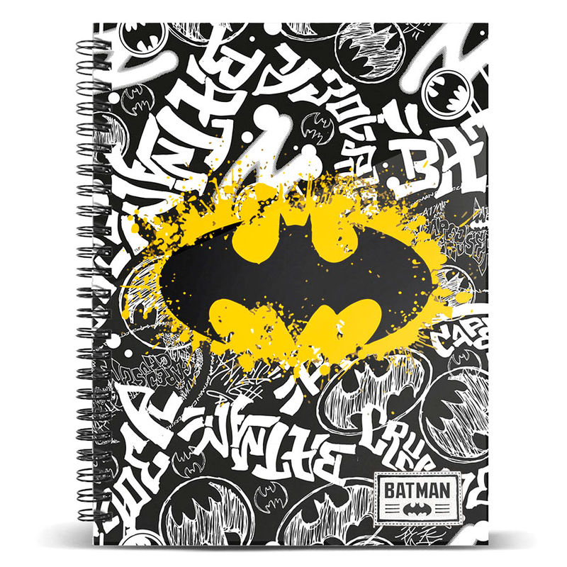 Τετράδιο Σπιράλ με Σκληρό Εξώφυλλο DC Comics Batman A5 Τετράδιο Σπιράλ με Σκληρό Εξώφυλλο DC Comics Batman A5