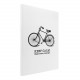 Σημειωματάριο MakeNotes Bike A5 80 φύλλα - Άσπρο Σημειωματάριο MakeNotes Bike A5 80 φύλλα - Άσπρο