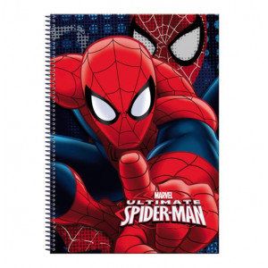 Τετράδιο Σπιράλ με Σκληρό Εξώφυλλο με λογότυπο Spiderman Eyes Marvel A4