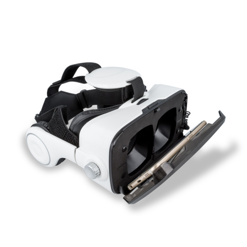 3D VR Headset Forever VRB-200 με Ακουστικά - Μαύρο/Άσπρο 3D VR Headset Forever VRB-200 με Ακουστικά - Μαύρο/Άσπρο